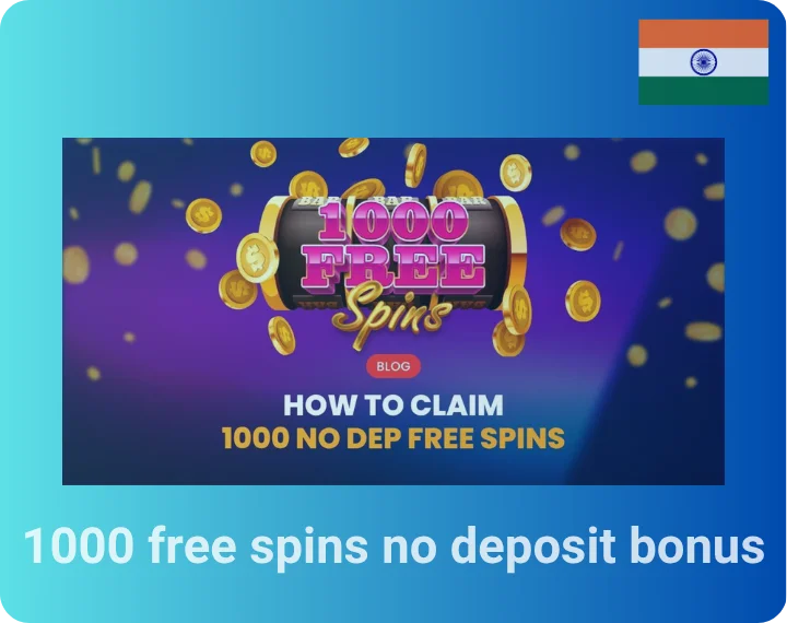 1000 free spins no deposit bonus