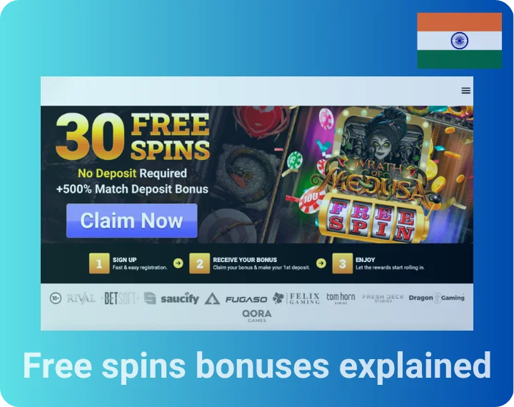 Free spins bonuses explained
