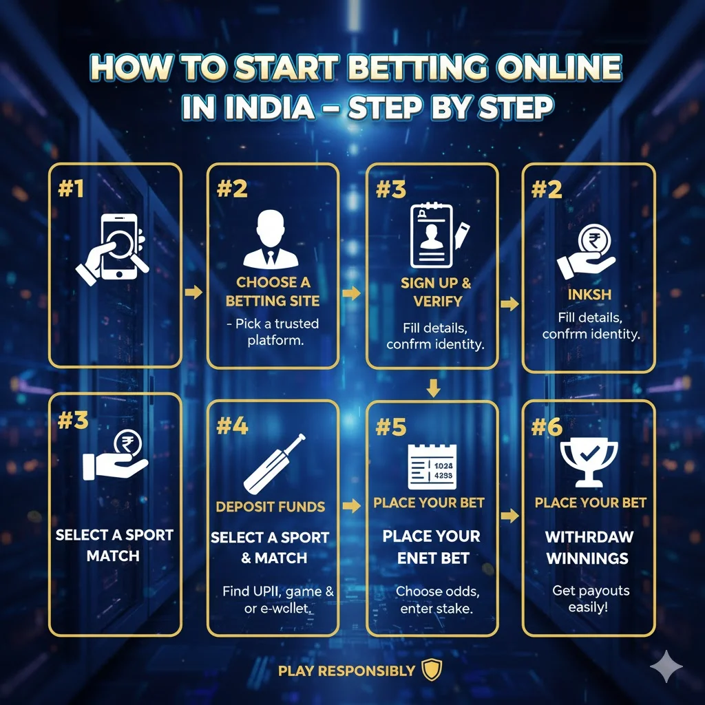 How to Start Betting Online in India