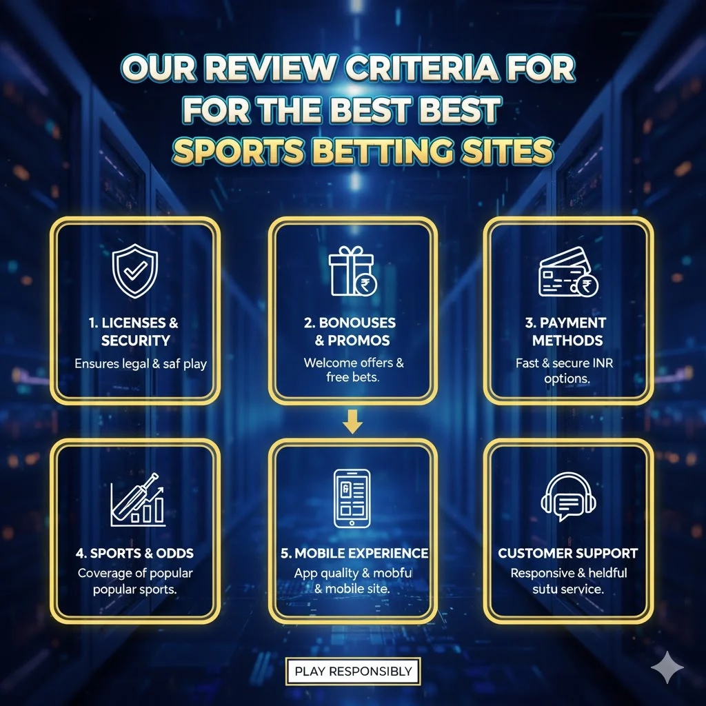 Review Criteria for the Best Sports Betting Sites