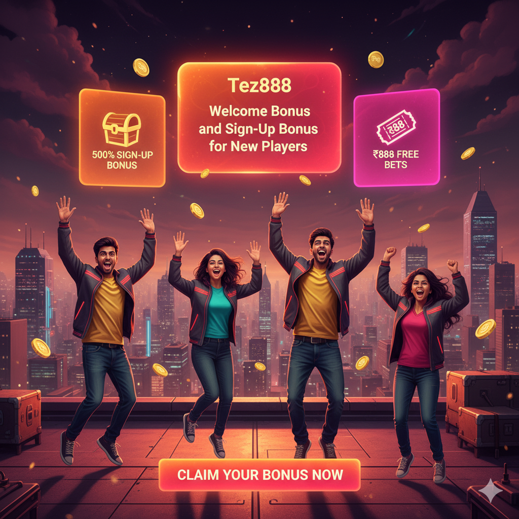 Tez888 Welcome Bonus and Sign-Up Bonus for New Players