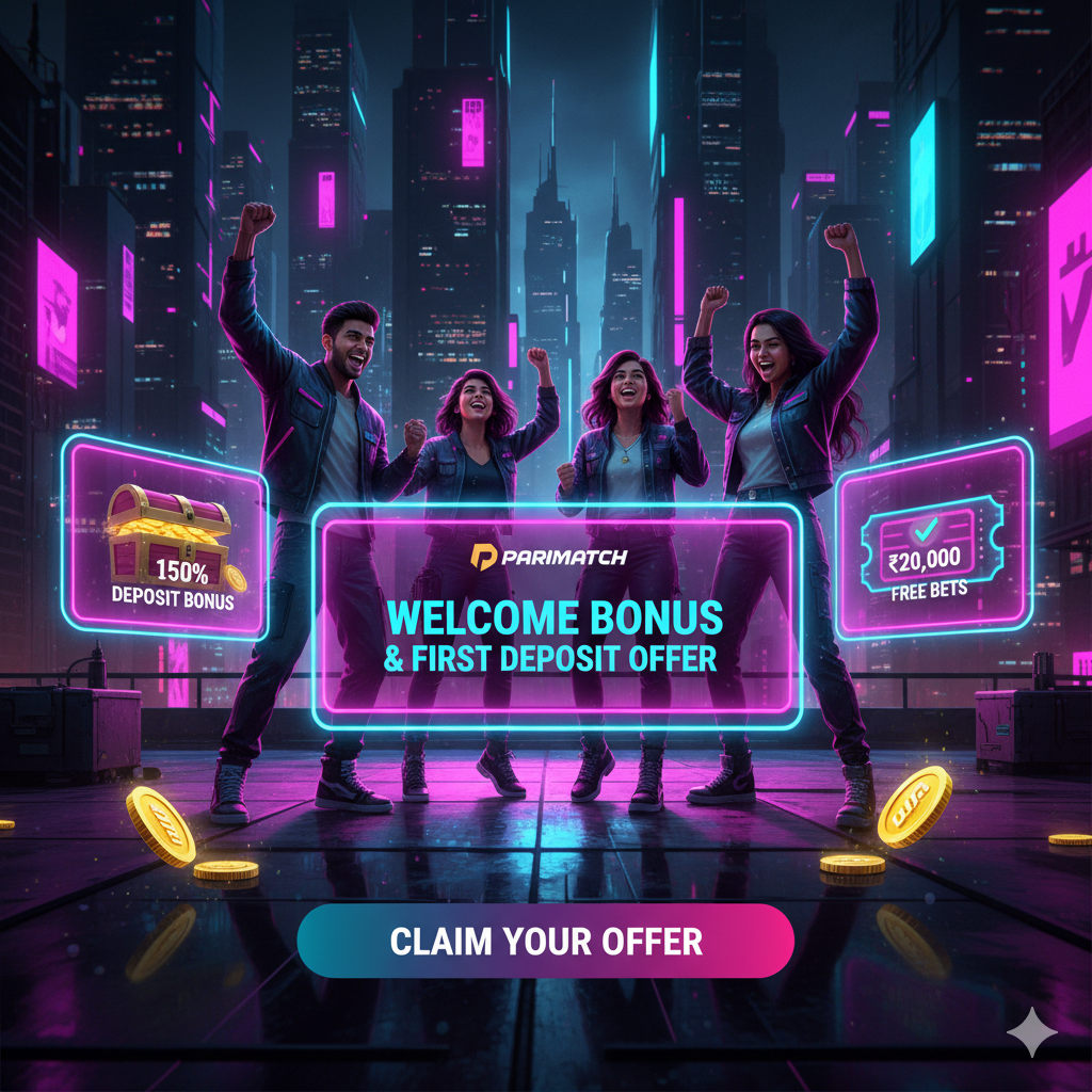 Parimatch Welcome Bonus & First Deposit Offer