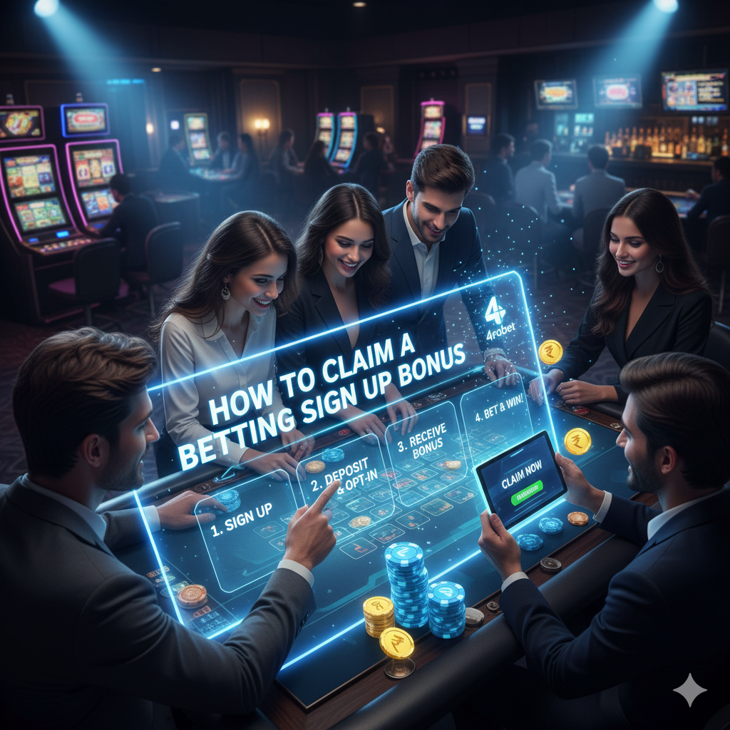 How to Claim a Betting Sign Up Bonus
