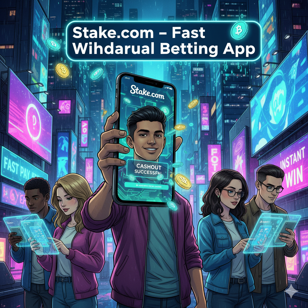 Stake.com – Fast Withdrawal Betting App