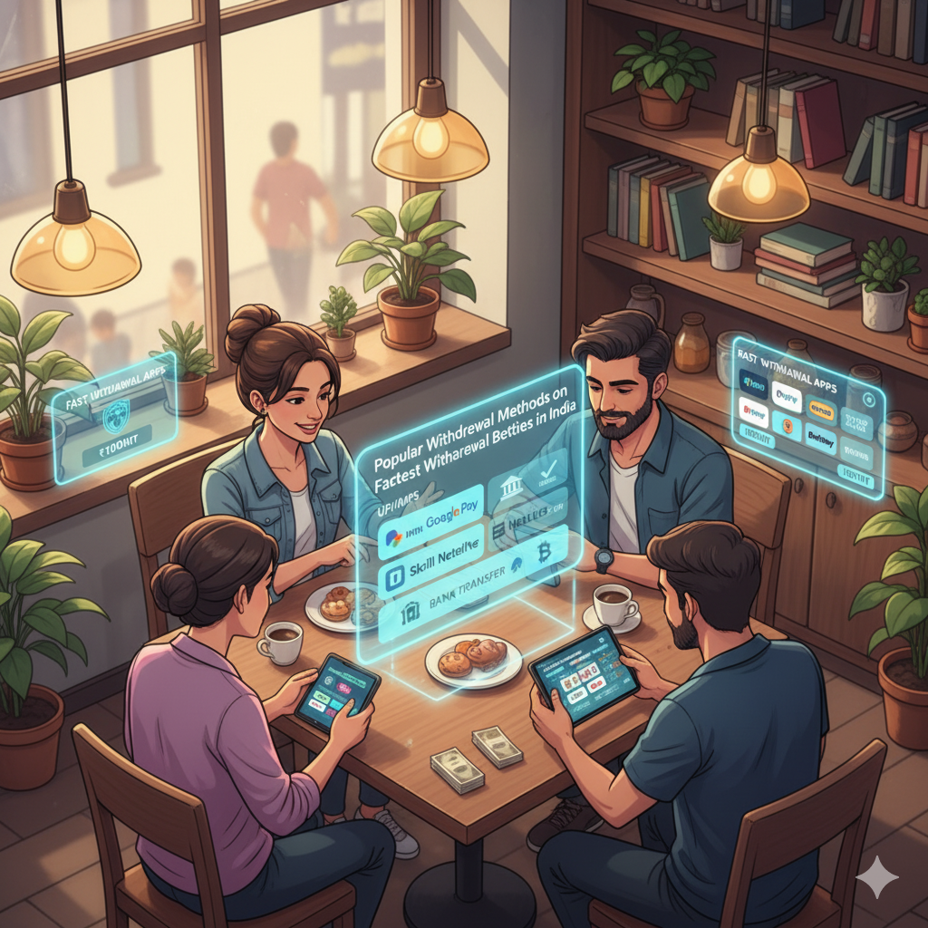 Popular Withdrawal Methods on Fastest Withdrawal Betting Sites in India