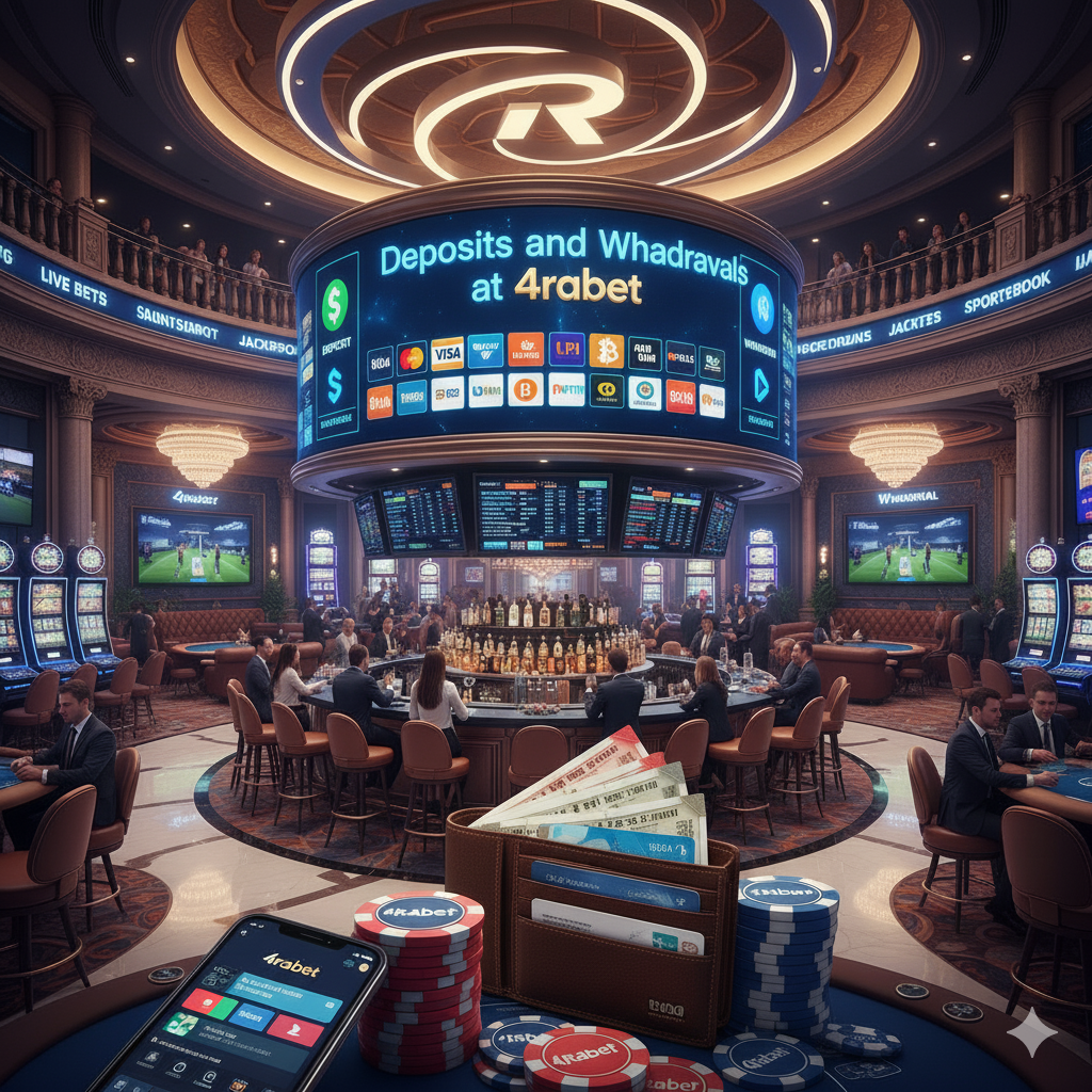 Deposits and Withdrawals 4rabet