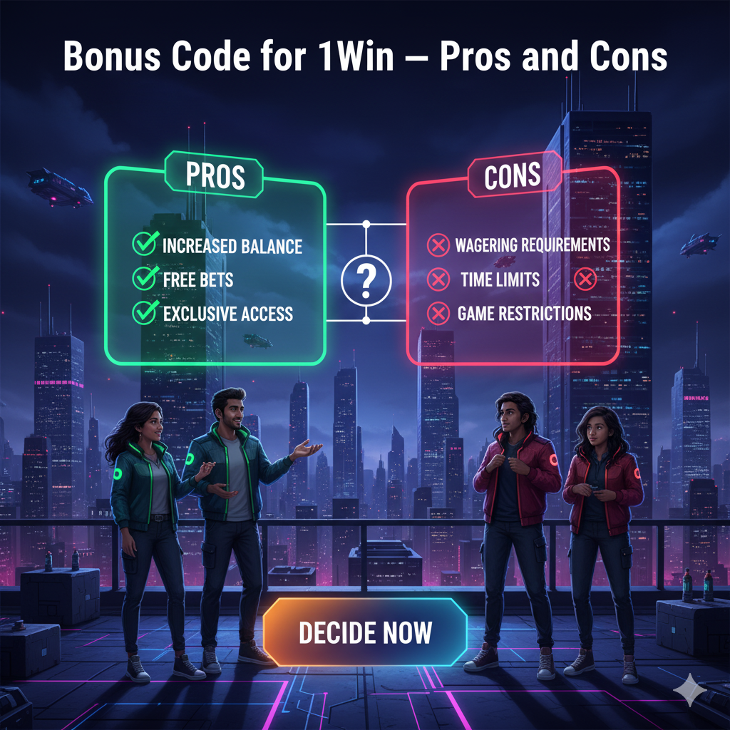 Bonus Code for 1Win — Pros and Cons