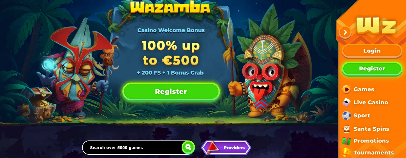 Overview of Wazamba for Indian Players