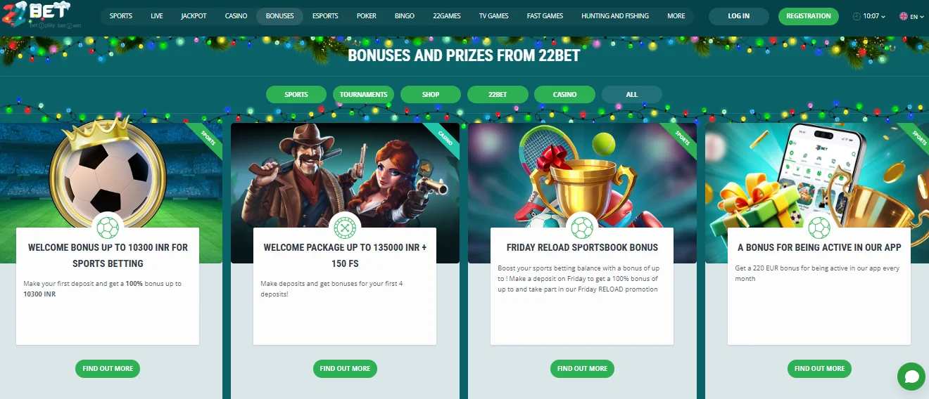 Bonuses & Promotions for Indian Players