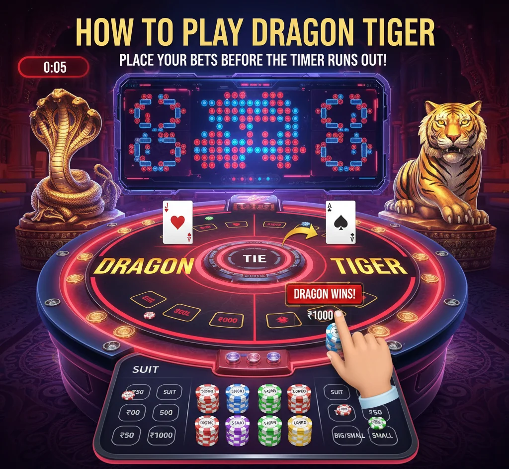 How to Play Dragon Tiger