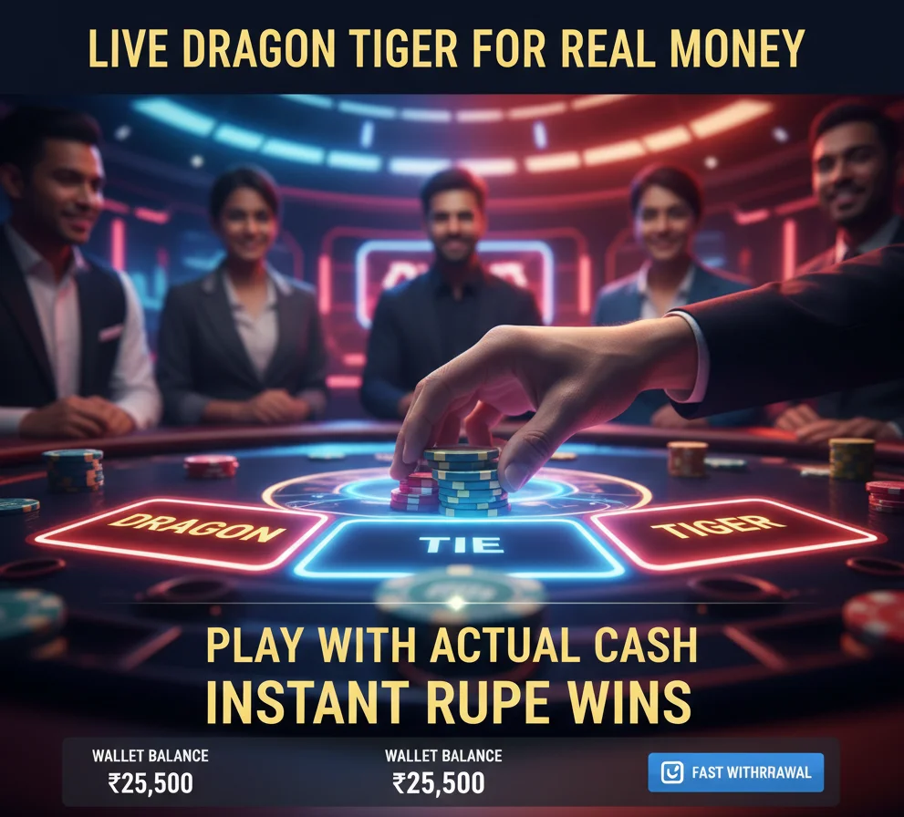 Live Dragon Tiger for Real Money