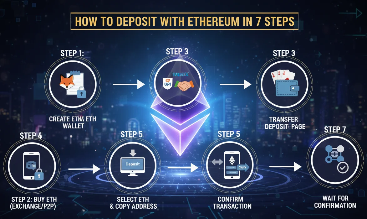 How to Deposit with Ethereum
