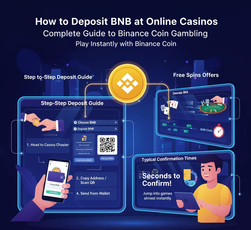 How to Deposit BNB at Online Casinos