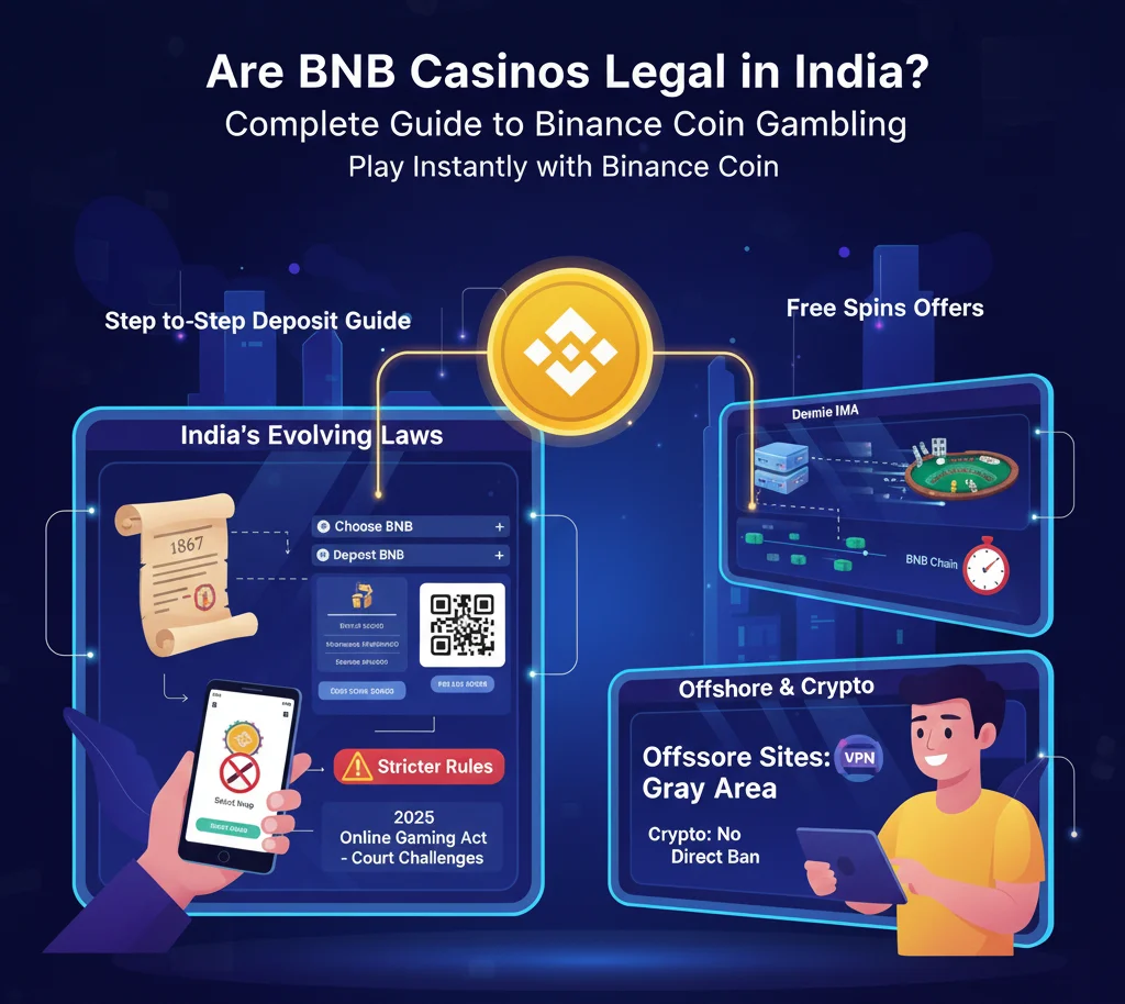 Are BNB Casinos Legal in India?