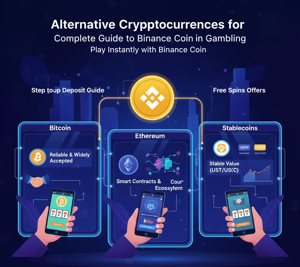 Alternative Cryptocurrencies for Online Gambling