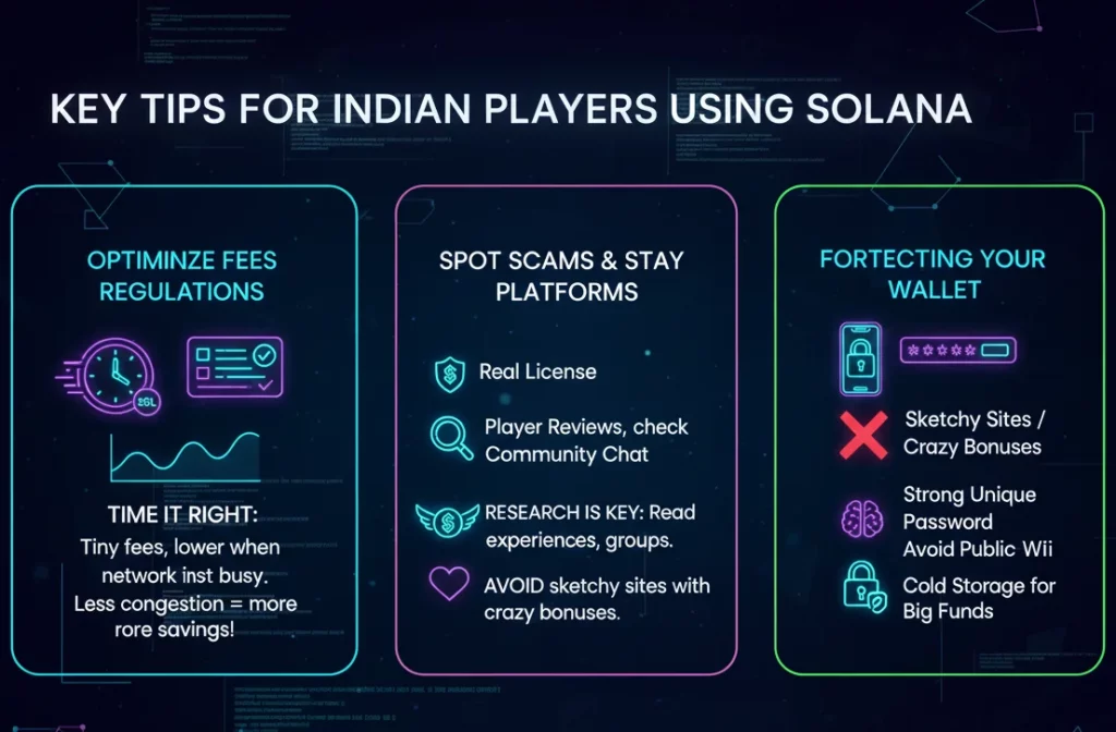 Key Tips for Indian Players Using Solana