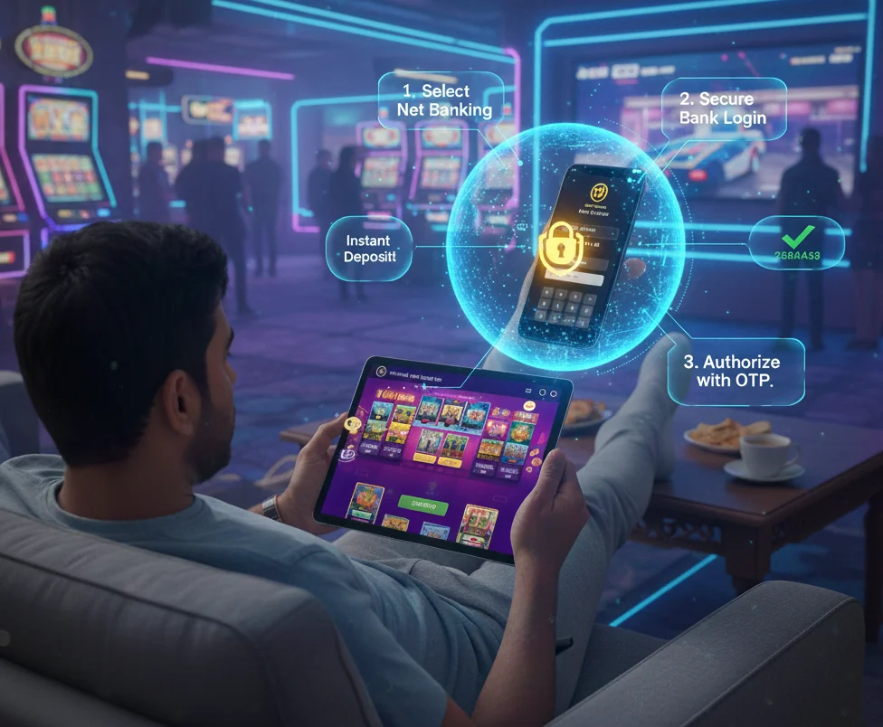 How Net Banking Works at Online Casinos