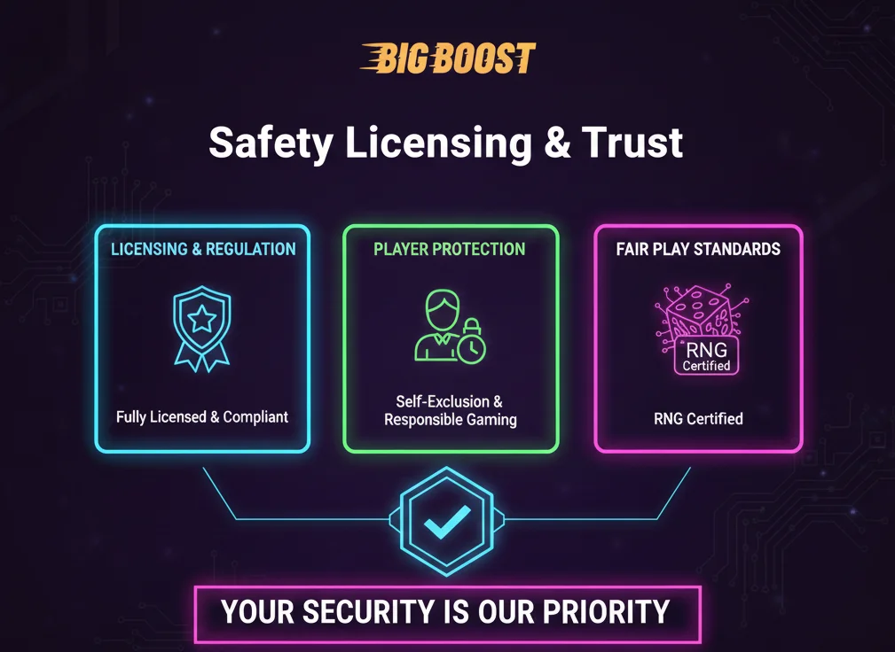 Safety, Licensing & Trust