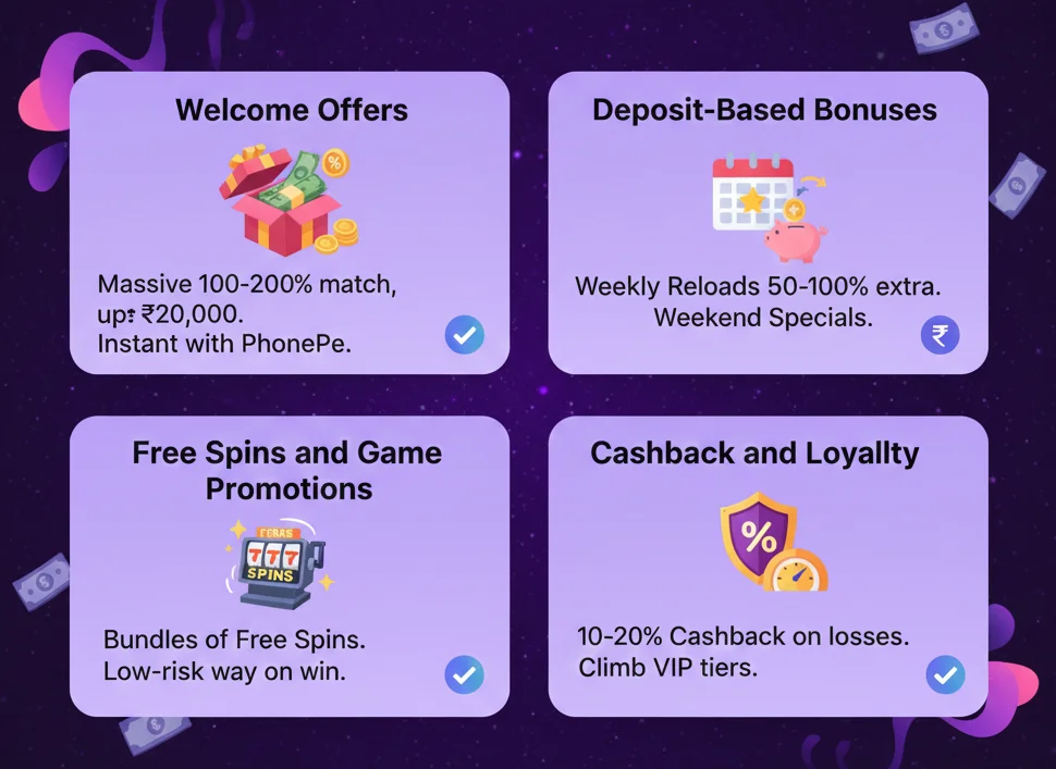 Bonuses and Promotions for PhonePe Users
