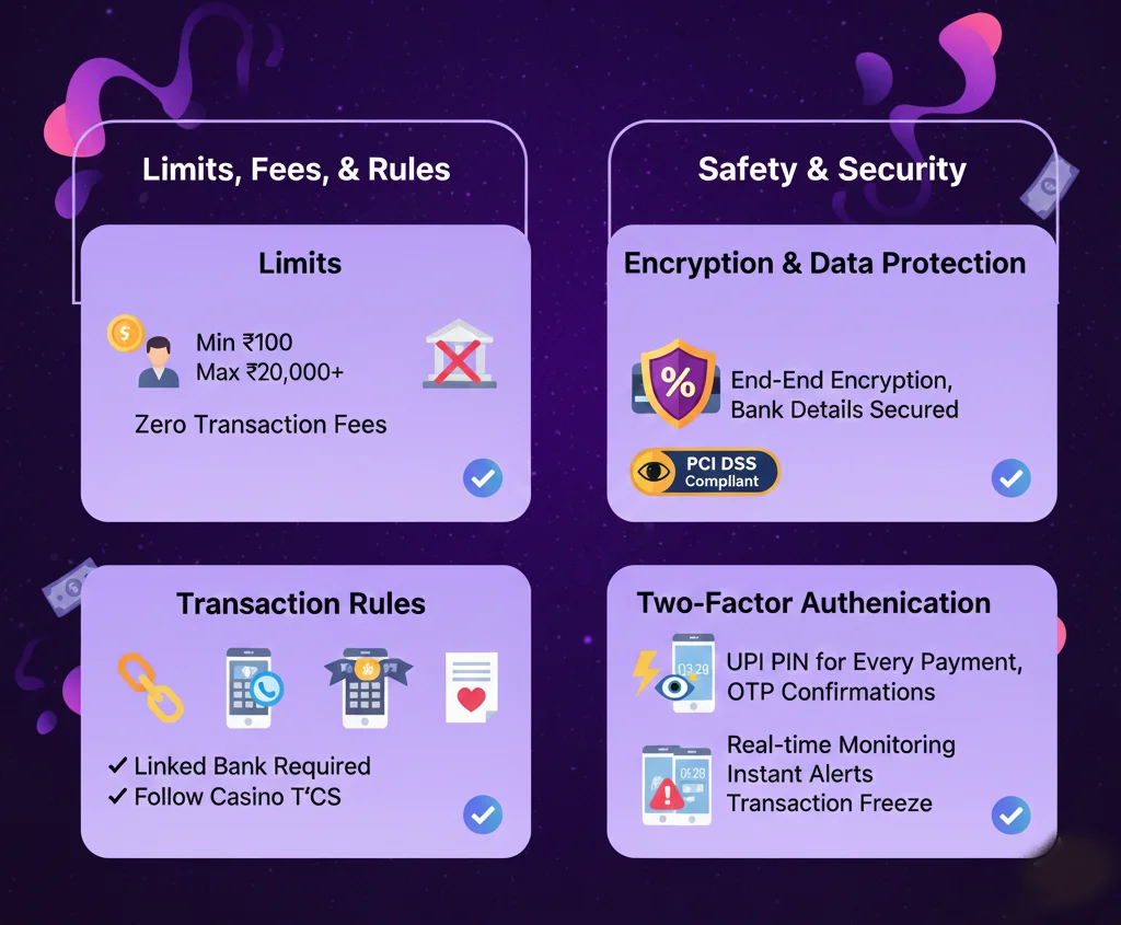 PhonePe Limits, Fees, and Transaction Rules