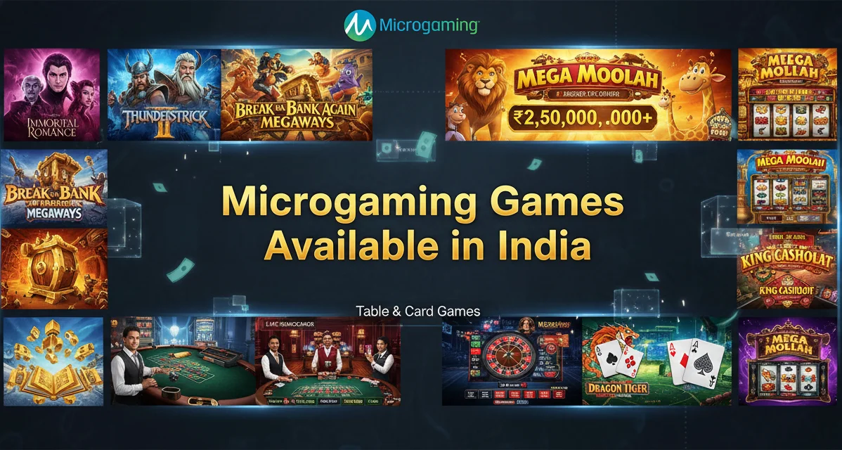 Microgaming Games Available in India