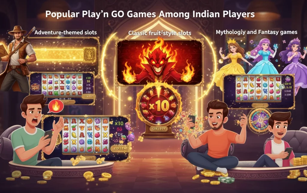 Popular Play’n Go Games Among Indian Players