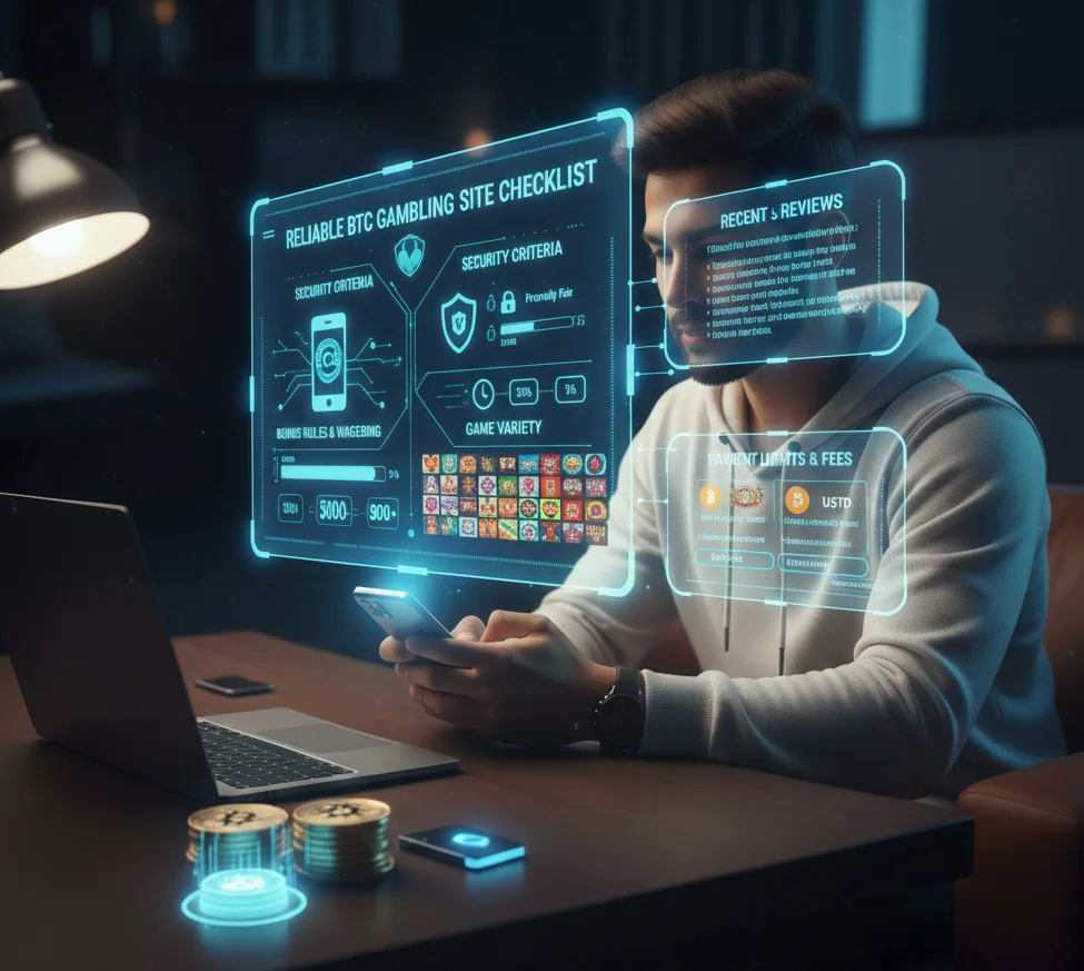 How to Choose a Reliable BTC Gambling Site