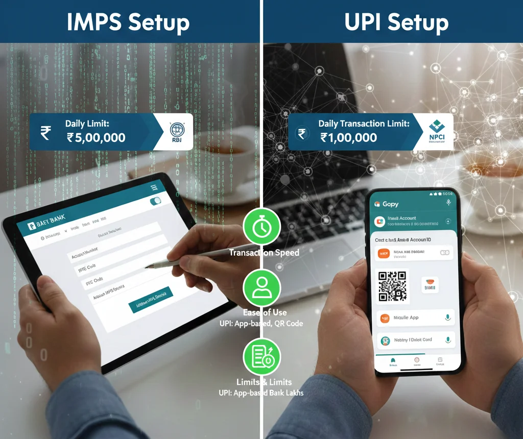 IMPS vs UPI for Casino Payments