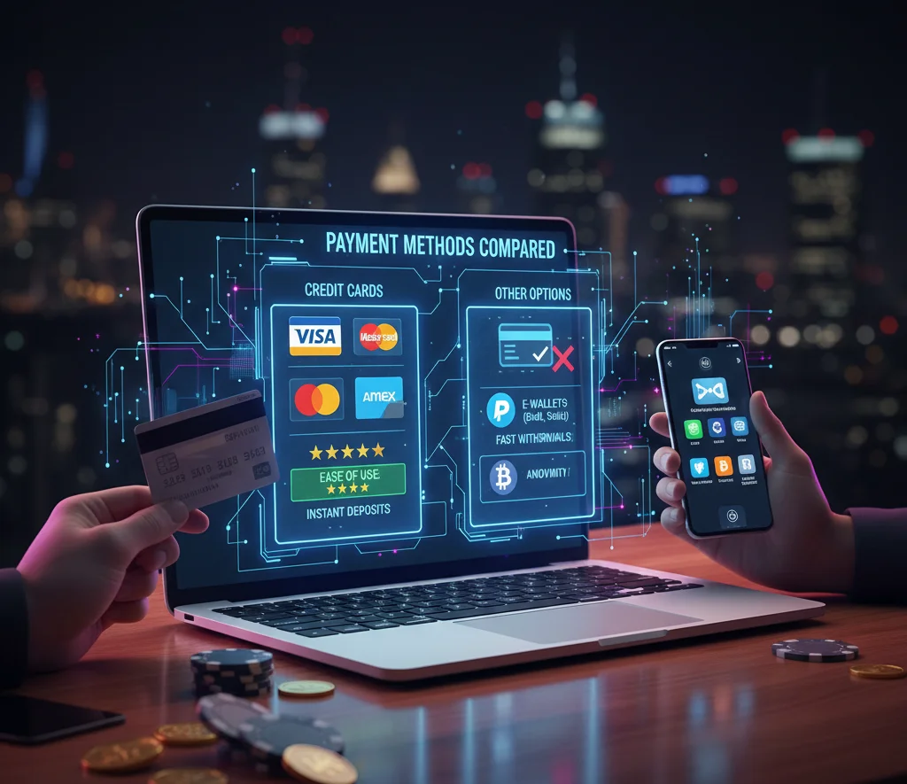 Credit Cards vs Other Casino Payment Methods