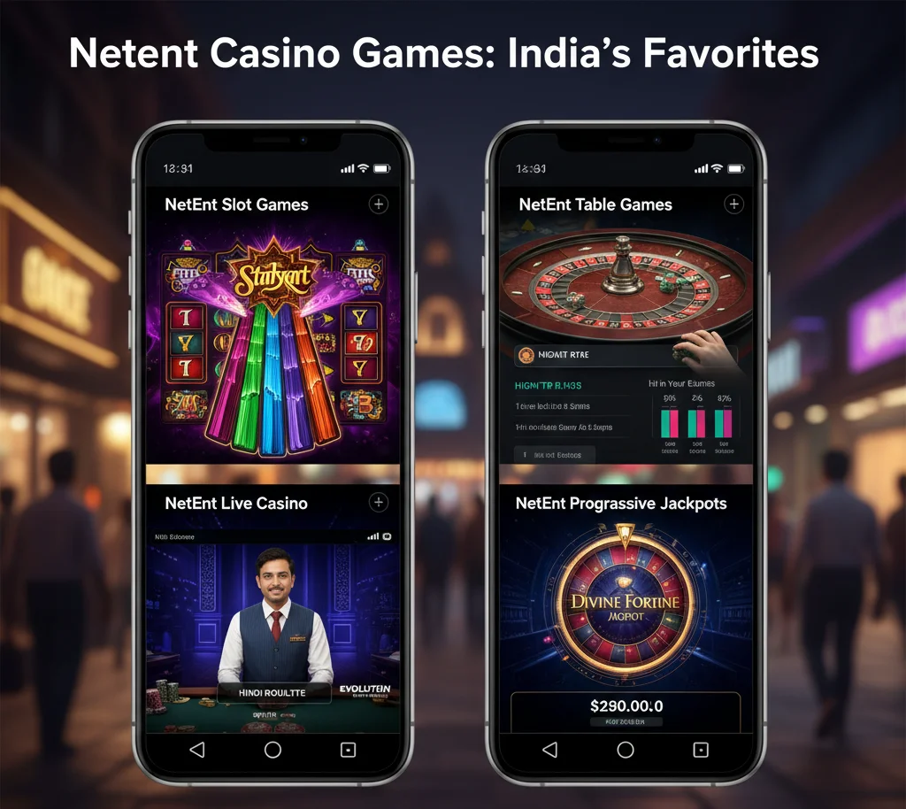 NetEnt Casino Games Available in India
