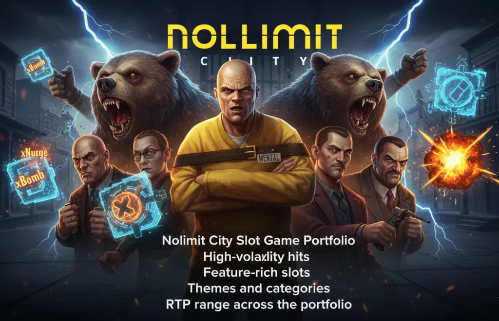 Nolimit City Slot Game Portfolio