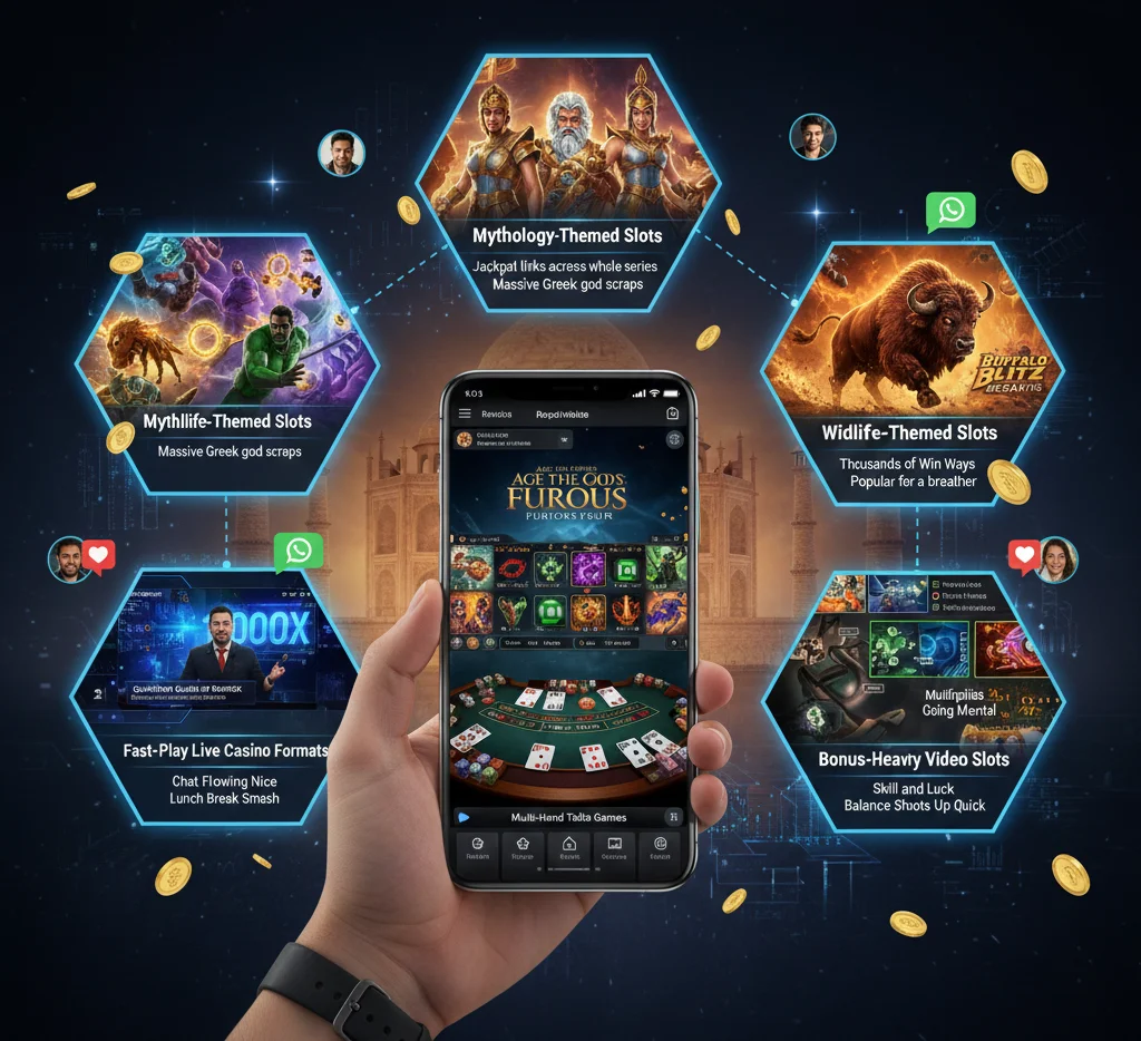 Most Popular Playtech Game Categories in India