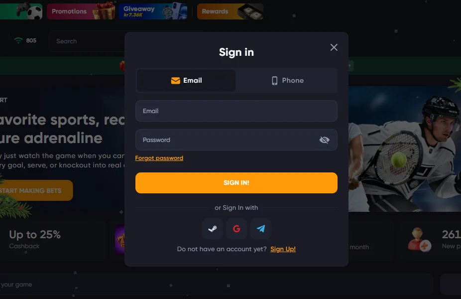 Login & Profile Management