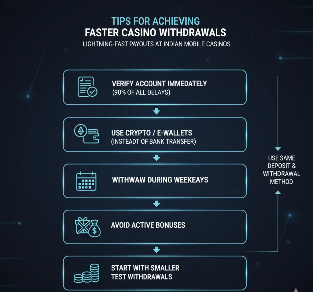 Tips for Achieving Faster Casino Withdrawals