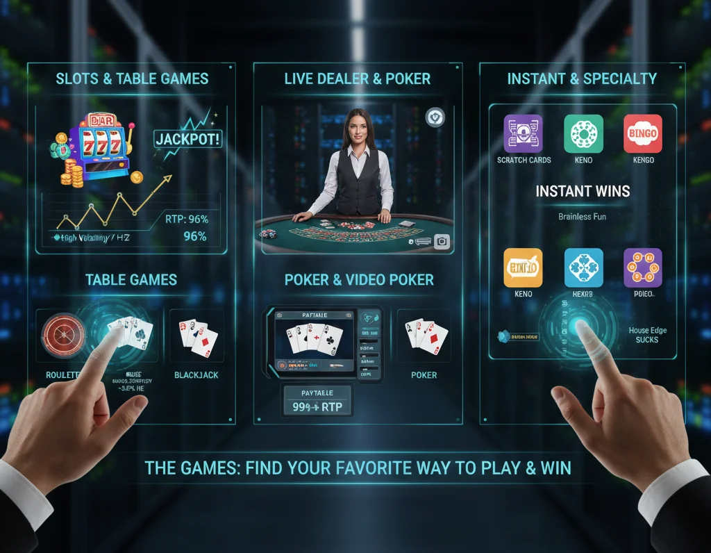 Popular Real Money Casino Games