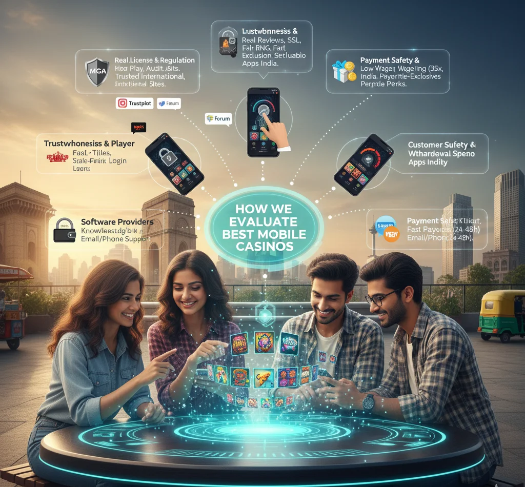 How We Evaluate the Best Mobile Casinos