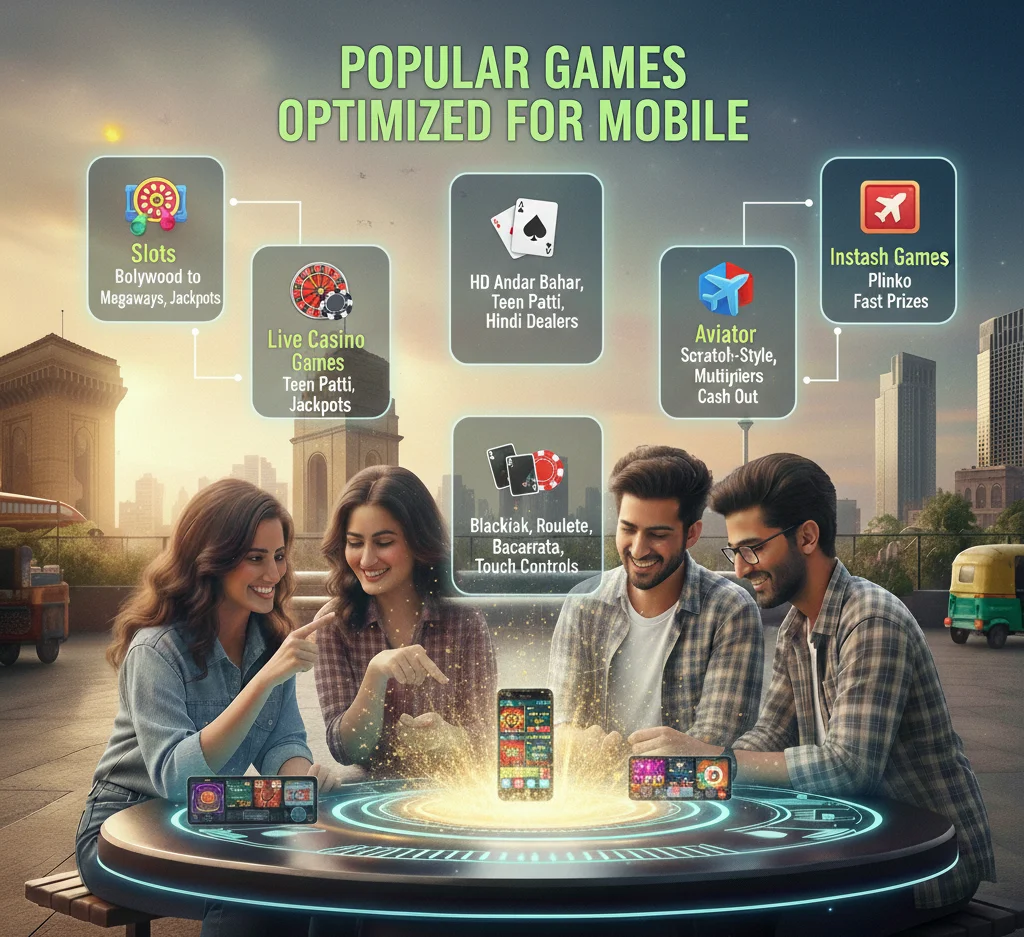 Popular Games Optimized for Mobile