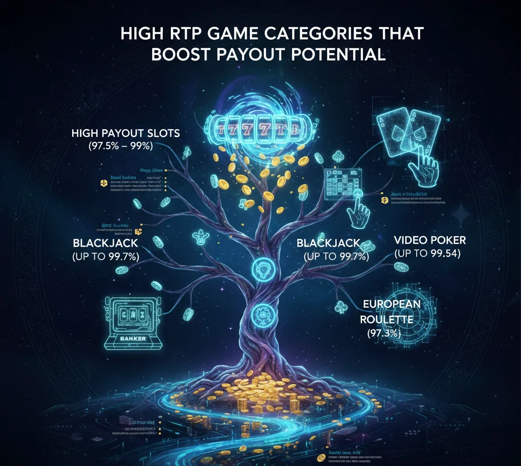 High RTP Game Categories That Boost Payout Potential
