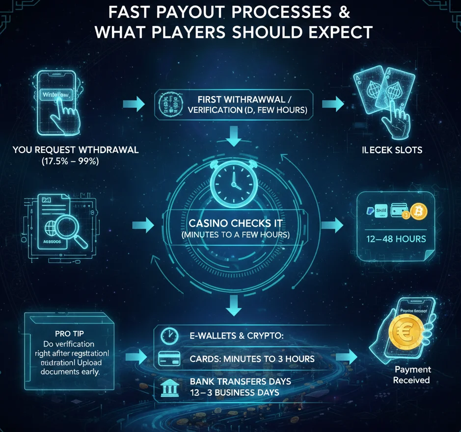 Fast Payout Processes and What Players Should Expect