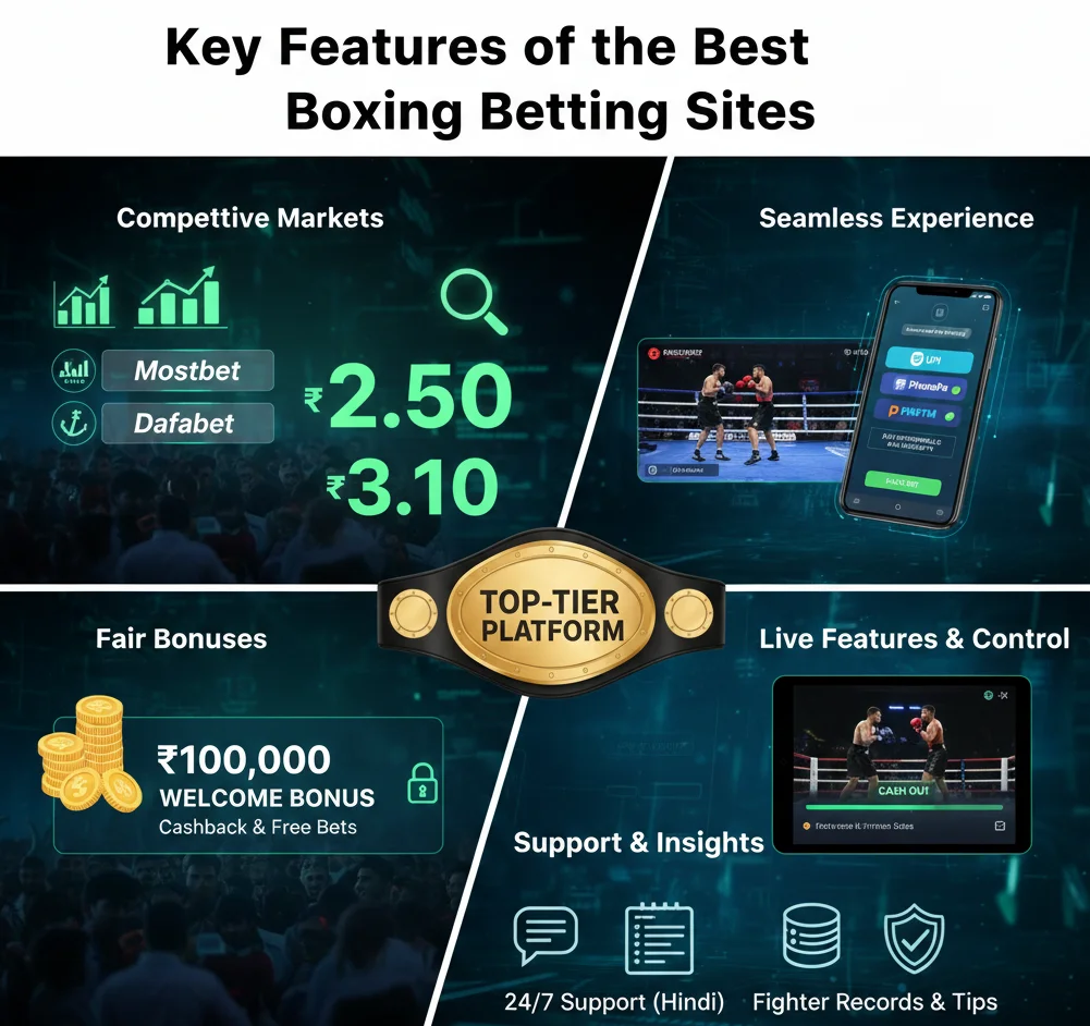 Key Features of the Best Boxing Betting Sites