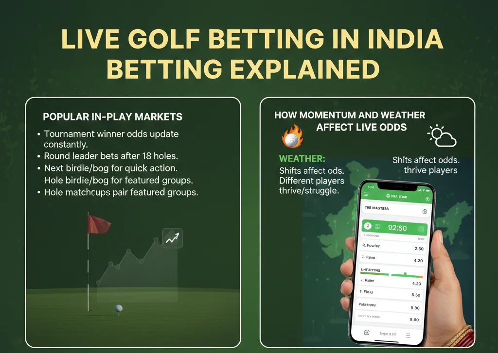 Live Golf Betting Explained