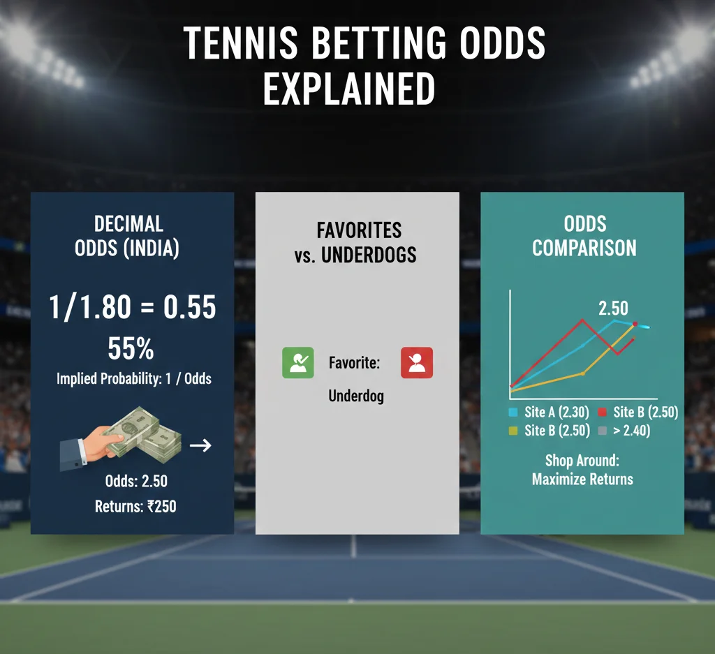Tennis Betting Odds Explained