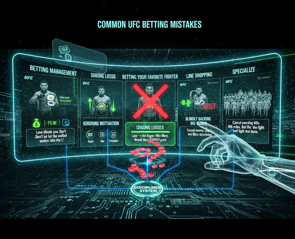 Common UFC Betting Mistakes