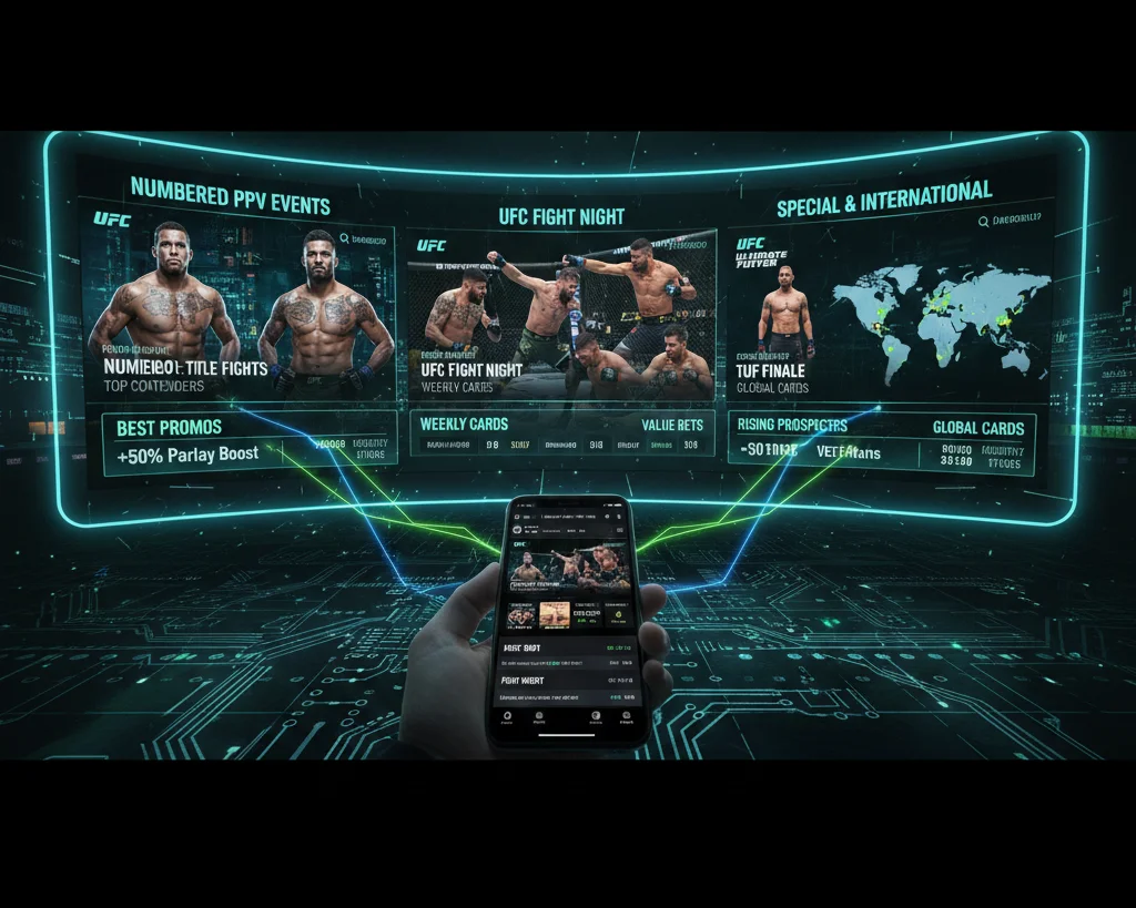 UFC Events and Fight Types You Can Bet On