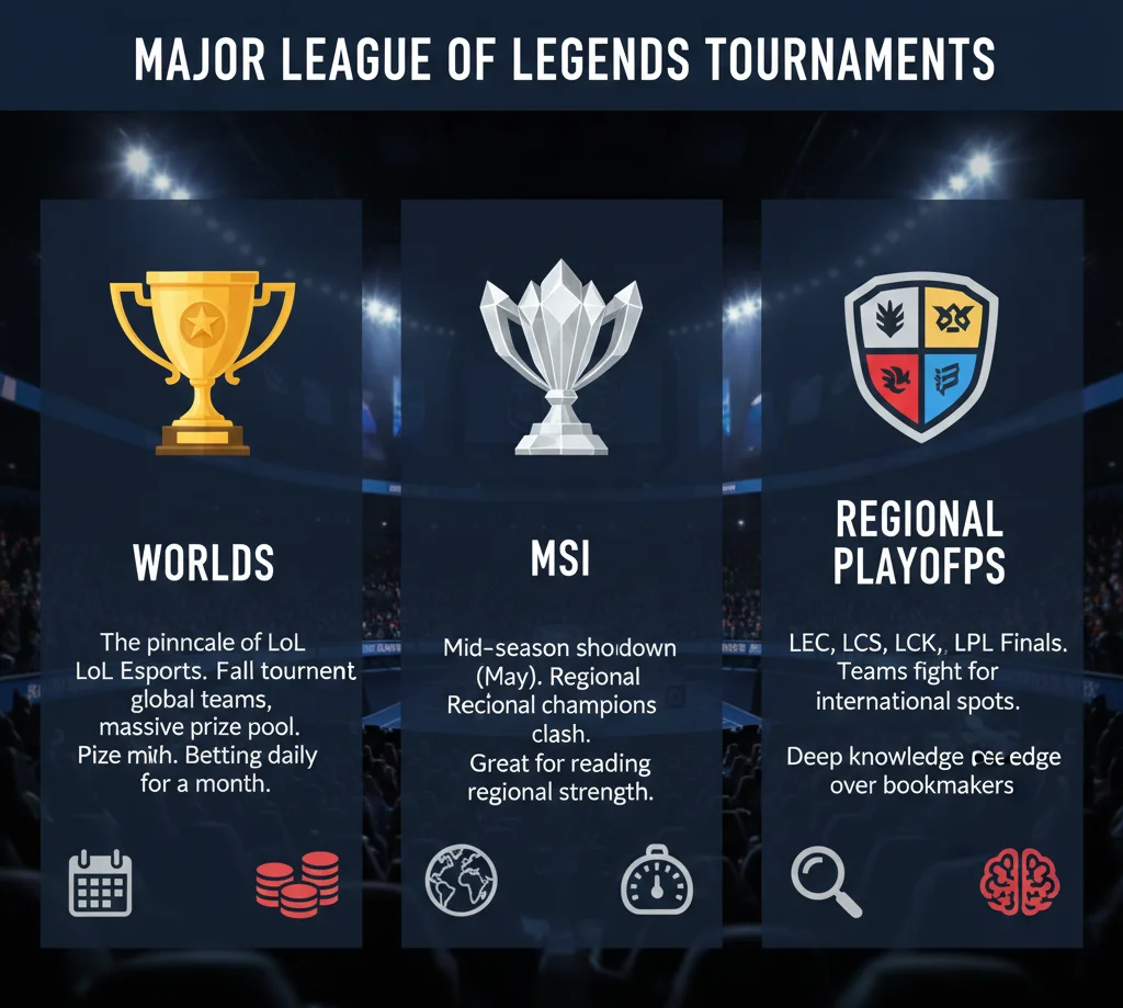 Major League of Legends Tournaments to Bet On