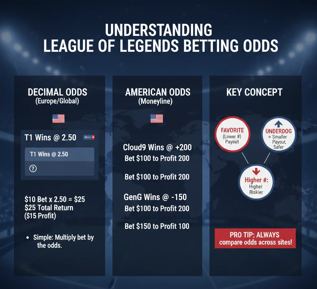 Understanding League of Legends Betting Odds