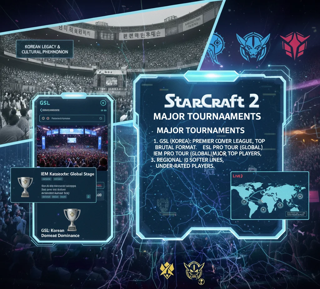 Major StarCraft 2 Tournaments to Bet On