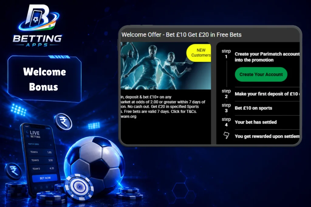 Parimatch Welcome Bonus for New Players
