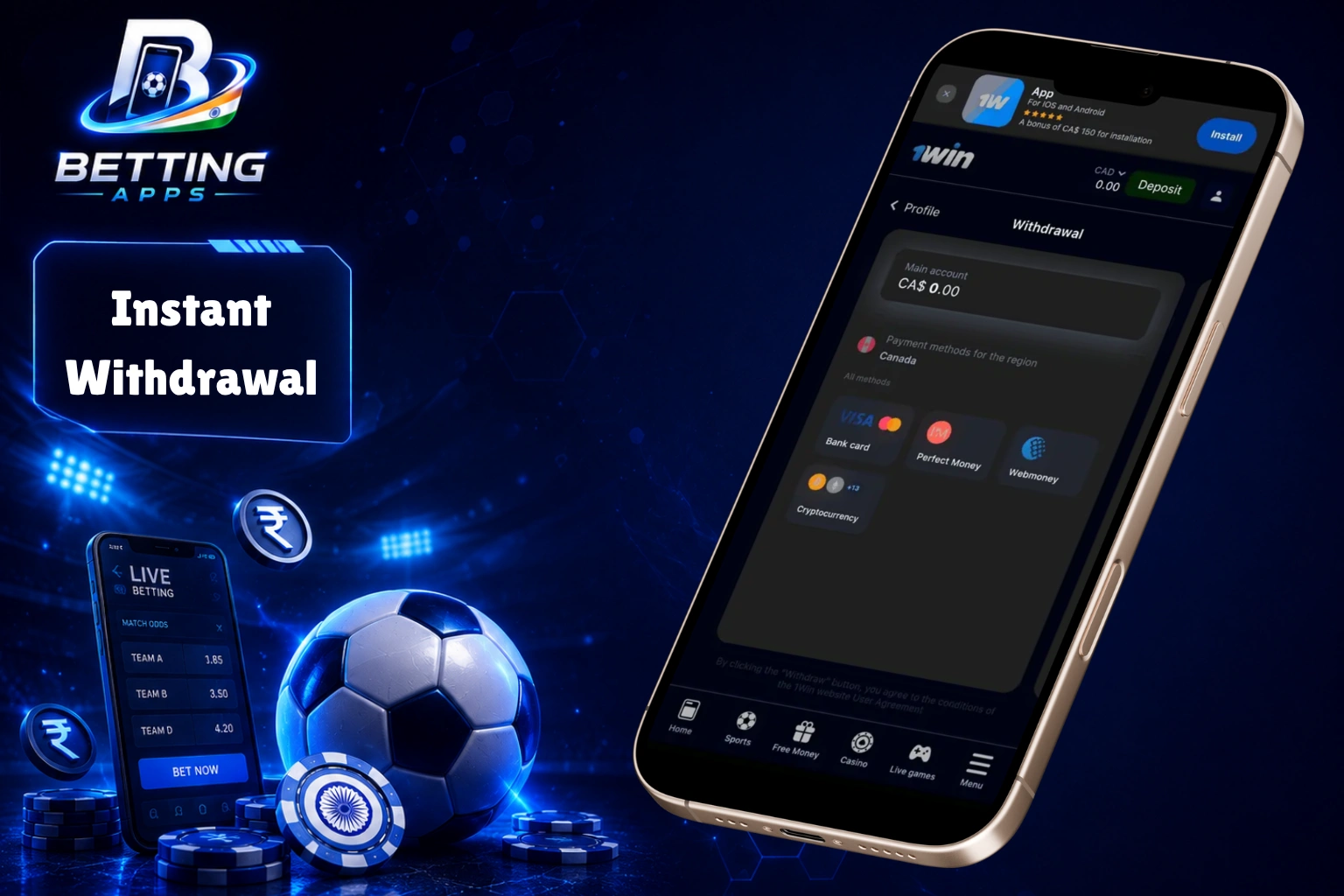 Best Instant Withdrawal Bookmakers & Betting Apps in India 2026